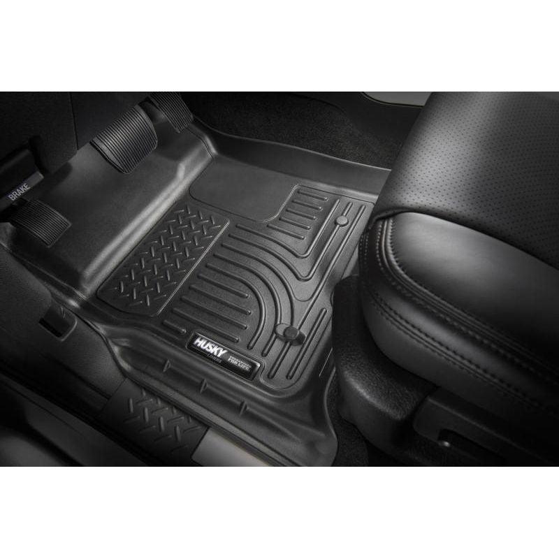 Husky Liners 98181 - HSL98181 - Husky Liners 11-12 Chevrolet Volt WeatherBeater Combo Black Floor Liners - Shipped in Europe - Tuningsupply.com