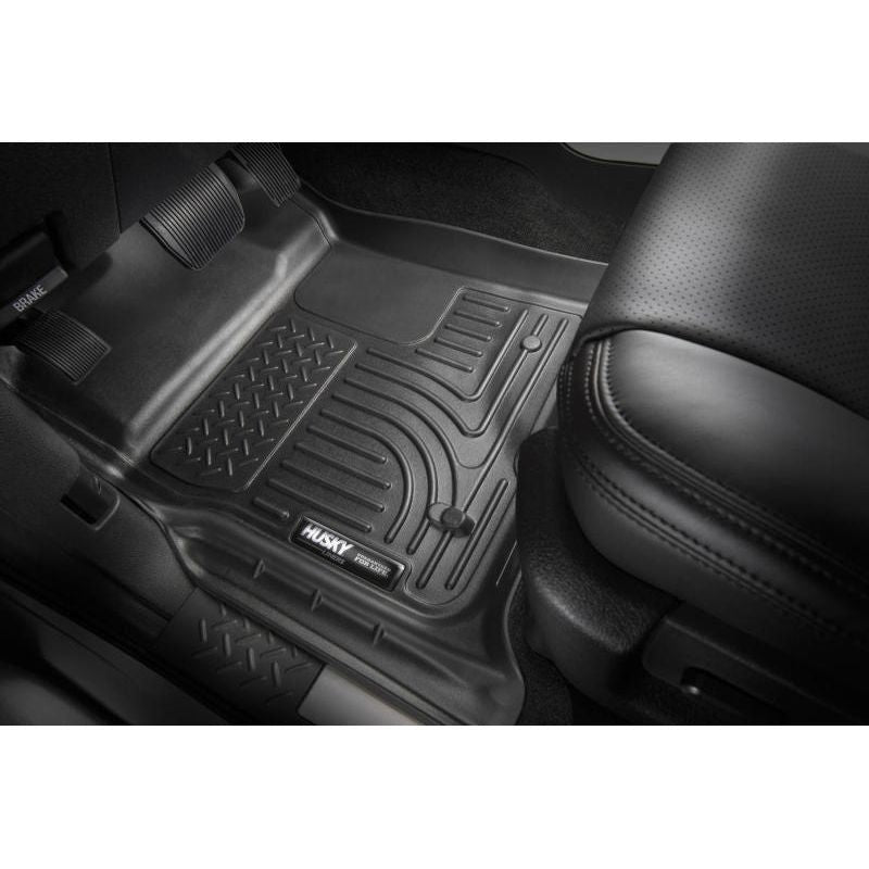 Husky Liners 18852 - HSL18852 - Husky Liners 13 Toyota Sienna WeatherBeater Gray Front Floor Liners - Shipped in Europe - Tuningsupply.com