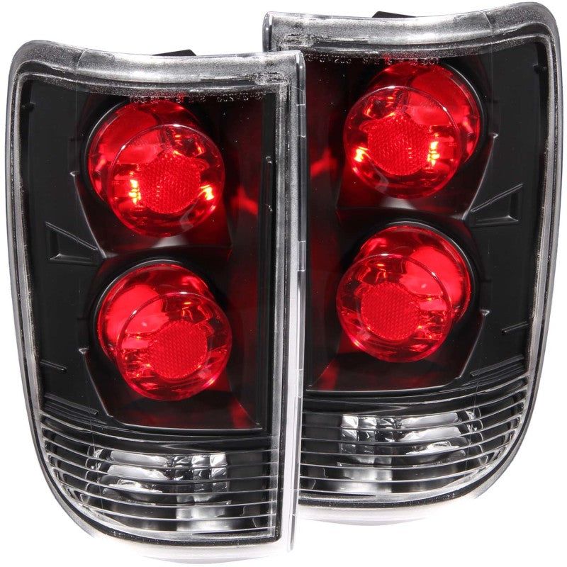 ANZO 221173 - ANZ221173 - ANZO 1995-2005 Chevrolet Blazer Taillights Dark Smoke - Shipped in Europe - Tuningsupply.com