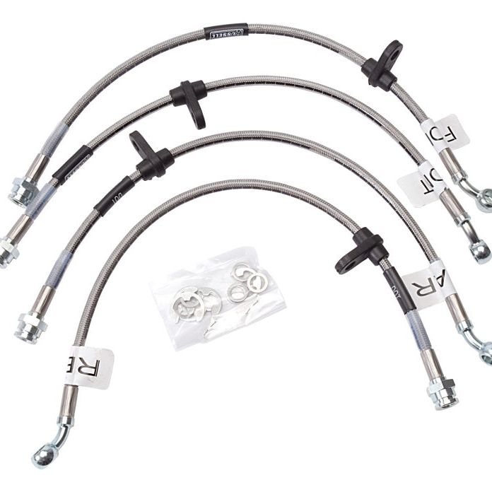 Russell 684510 - RUS684510 - Russell Performance 99-02 Honda Civic Coupe Si Brake Line Kit - Shipped in Europe - Tuningsupply.com