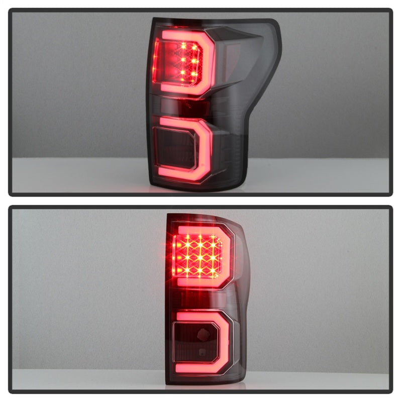 SPYDER 5085368 - SPY5085368 - Spyder 07-13 Toyota Tundra V2 Light Bar LED Tail Lights - Black ALT-YD-TTU07V2-LB-BK - Shipped in Europe - Tuningsupply.com