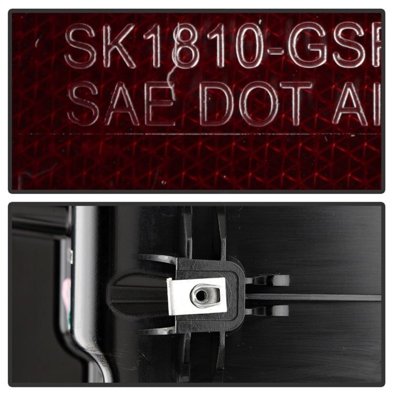 SPYDER 5000293 - SPY5000293 - Spyder GMC Sierra 19-20 Incandescent Bulb Model Only LED Tail Lights-Black Smoke ALT-YD-GS19-LED-BSM - Shipped in Europe - Tuningsupply.com