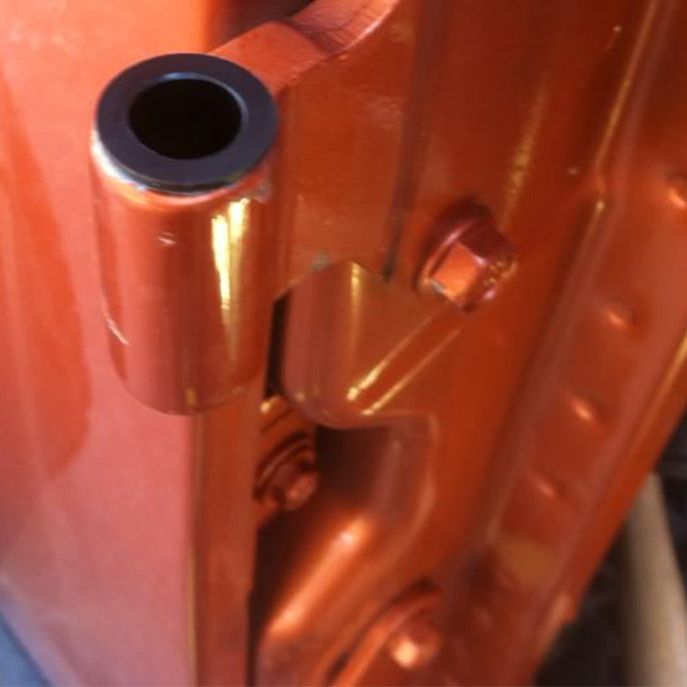 Kentrol 70002 - KEN70002 - Kentrol 07-18 Jeep Wrangler JK Door Hinge Liners 4 Door - Textured Black - Shipped in Europe - Tuningsupply.com