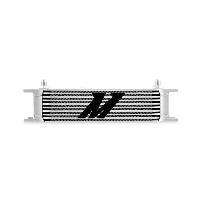 Mishimoto MMOC-10-6SL - MISMMOC-10-6SL - Mishimoto Universal -6AN 10 Row Oil Cooler - Silver - Shipped in Europe - Tuningsupply.com