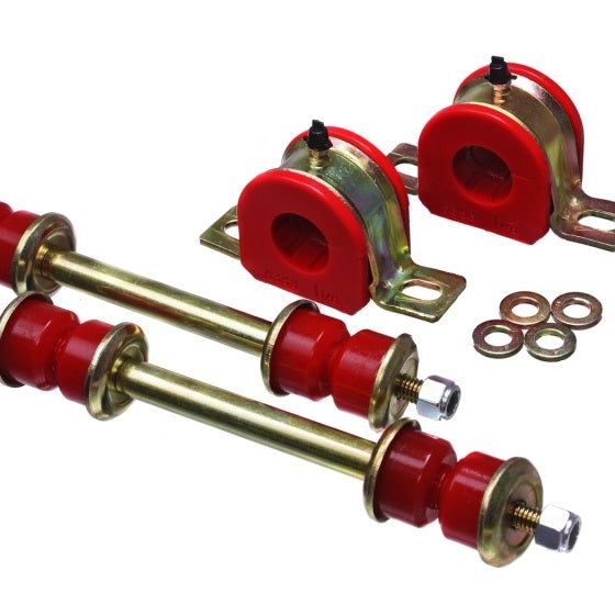 Energy Suspension 3.5222R - ENG3.5222R - Energy Suspension 99-06 Chevrolet Silverado Red 28mm Front Sway Bar Bushings - Shipped in Europe - Tuningsupply.com