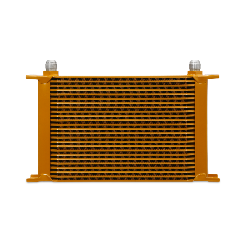 Mishimoto MMOC-25G - MISMMOC-25G - Mishimoto Universal 25-Row Oil Cooler - Gold - Shipped in Europe - Tuningsupply.com