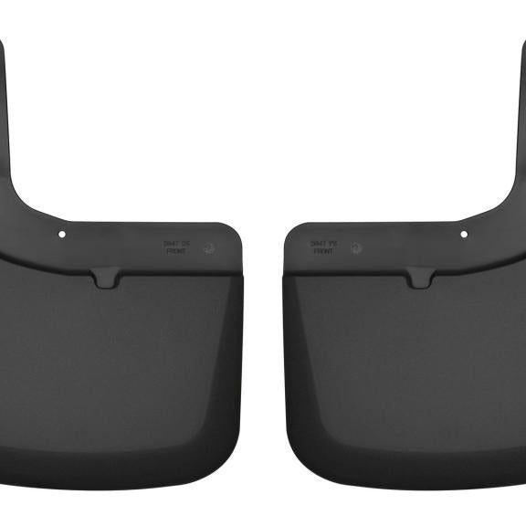 Husky Liners 58471 - HSL58471 - Husky Liners 2017 Ford F-250 / F-350 Super Duty Black Front Mud Guards (w/Flares) - Shipped in Europe - Tuningsupply.com