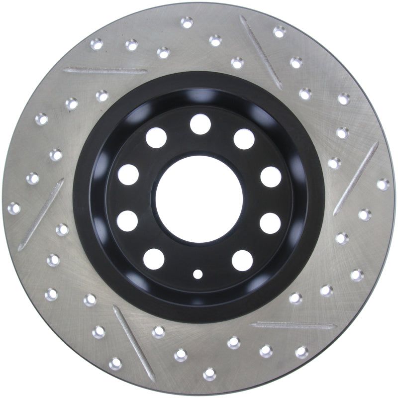 Stoptech 127.33131R - STO127.33131R - StopTech Slotted & Drilled Sport Brake Rotor - Shipped in Europe - Tuningsupply.com
