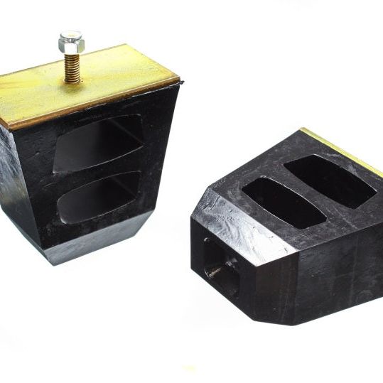 Energy Suspension 9.9104G - ENG9.9104G - Energy Suspension Universal 4.5in Tall x 4.5in Long x 2.5in Wide Black Bump Stops (2 per set) - Shipped in Europe - Tuningsupply.com