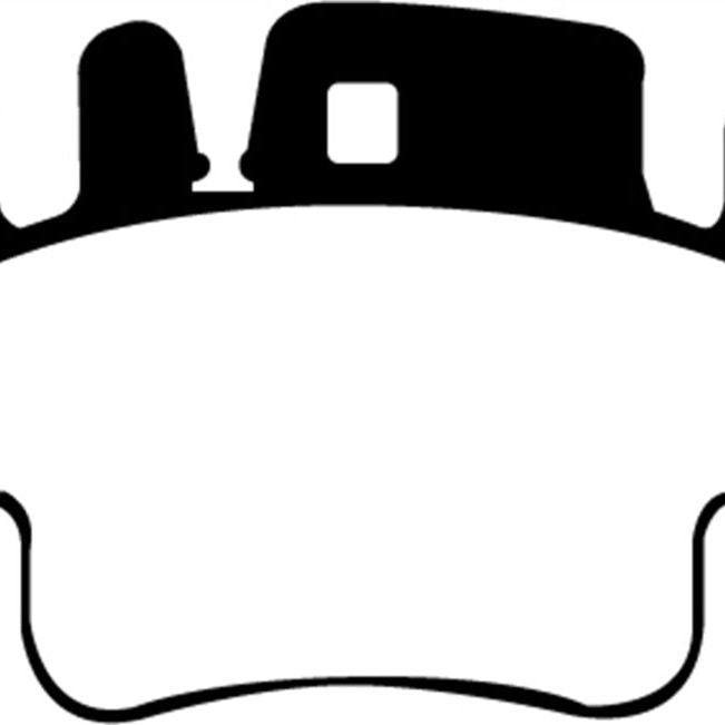 EBC DP31514C - EBCDP31514C - EBC 98-05 Porsche 911 996 3.4 Carrera 2 (Iron Rotor) Redstuff Frt Brake Pad (Check EBC Fit Guide) - Shipped in Europe - Tuningsupply.com