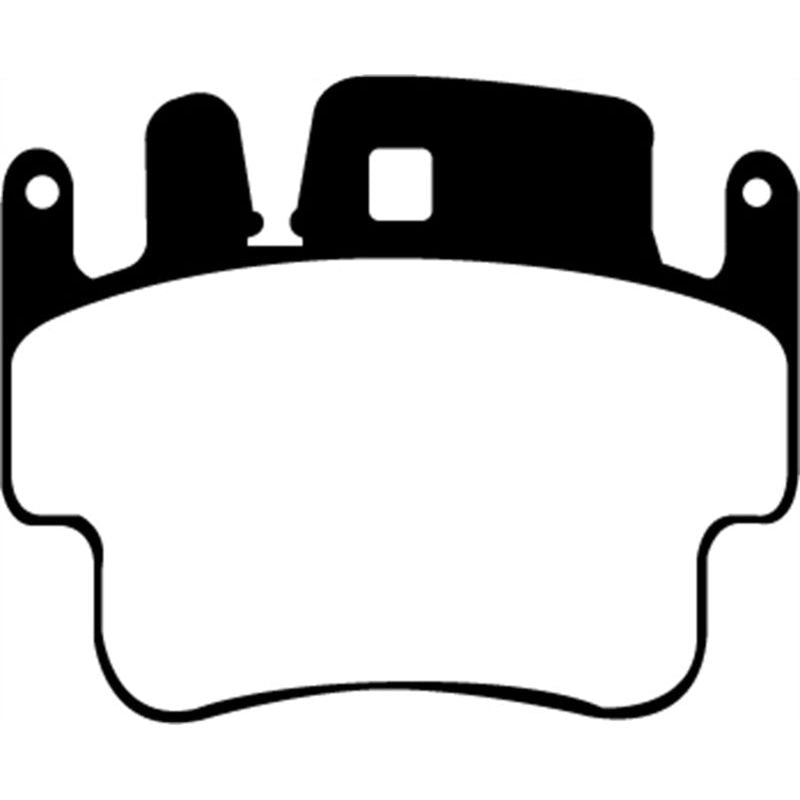 EBC DP41514R - EBCDP41514R - EBC 98-05 Porsche 911 (996) (Cast Iron Rotor only) 3.4 Carrera 2 Yellowstuff Front Brake Pads - Shipped in Europe - Tuningsupply.com