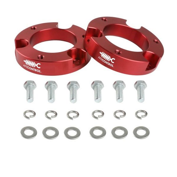 aFe 416-72T001-R - AFE416-72T001-R - aFe CONTROL 2.0 IN Leveling Kit 05-21 Toyota 4Runner/FJ Cruiser/Tacoma - Red - Shipped in Europe - Tuningsupply.com