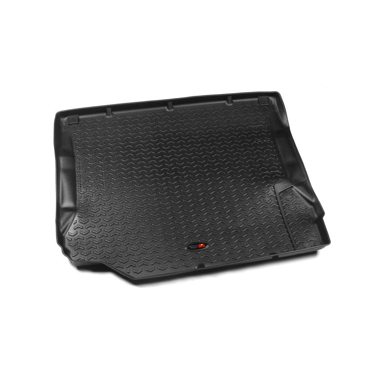 Rugged Ridge 12975.01 - RUG12975.01 - Rugged Ridge Floor Liner Cargo Black 2007-2010 Jeep Wrangler Unlimited JK 4 Dr - Shipped in Europe - Tuningsupply.com