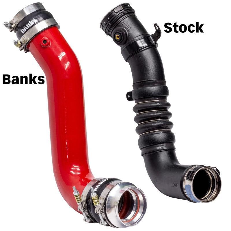 Banks Power 25999 - GBE25999 - Banks Power 17-19 Chevy/GMC 2500HD/3500HD Diesel 6.6L Boost Tube Upgrade Kit - Red - Shipped in Europe - Tuningsupply.com