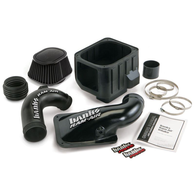 Banks Power 42135-D - GBE42135-D - Banks Power 04-05 Chevy 6.6L LLY Ram-Air Intake System - Dry Filter - Shipped in Europe - Tuningsupply.com