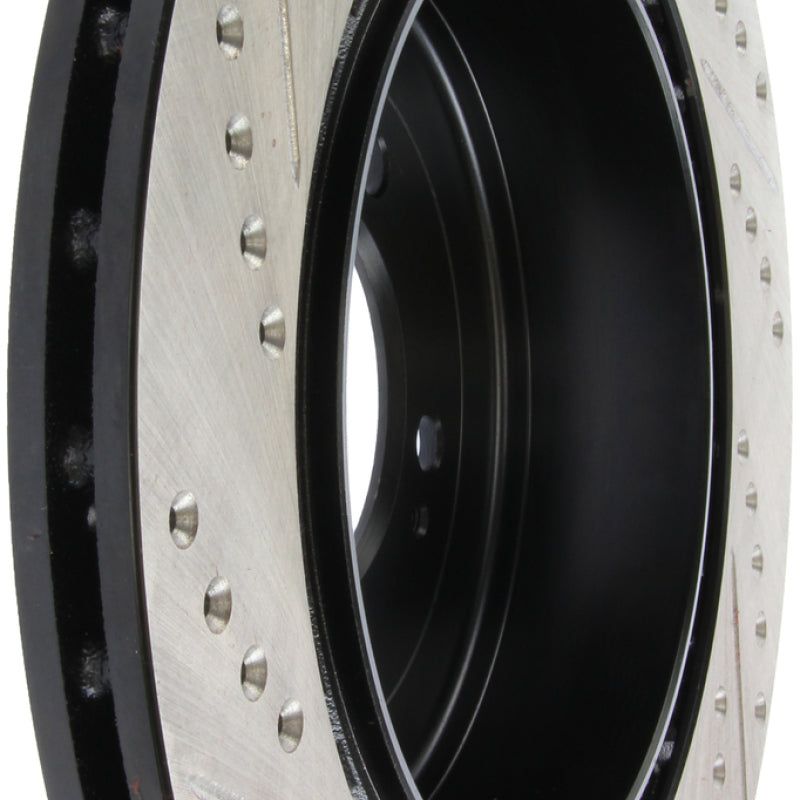 Stoptech 127.46075L - STO127.46075L - StopTech Slotted & Drilled Sport Brake Rotor - Shipped in Europe - Tuningsupply.com