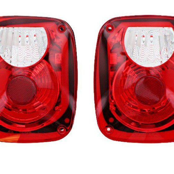 Rampage 5307 - RAM5307 - Rampage 1976-1983 Jeep CJ5 Taillight Conversion Kit - Brite - Shipped in Europe - Tuningsupply.com