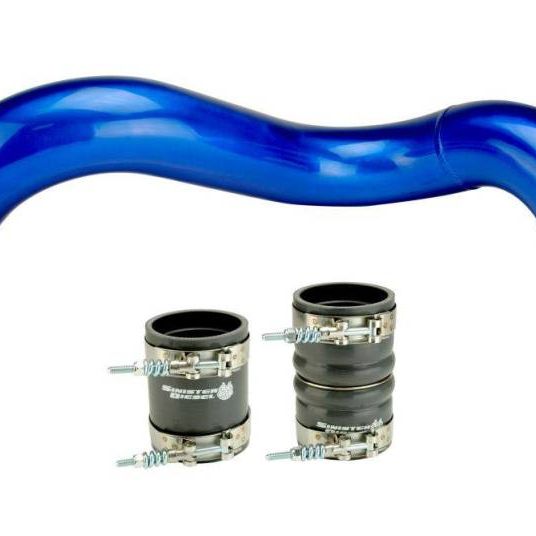 Sinister Diesel SD-INTRPIPE-6.0-COLD - SINSD-INTRPIPE-6.0-COLD - Sinister Diesel 03-07 Ford 6.0L Powerstroke Cold Side Charge Pipe - Shipped in Europe - Tuningsupply.com