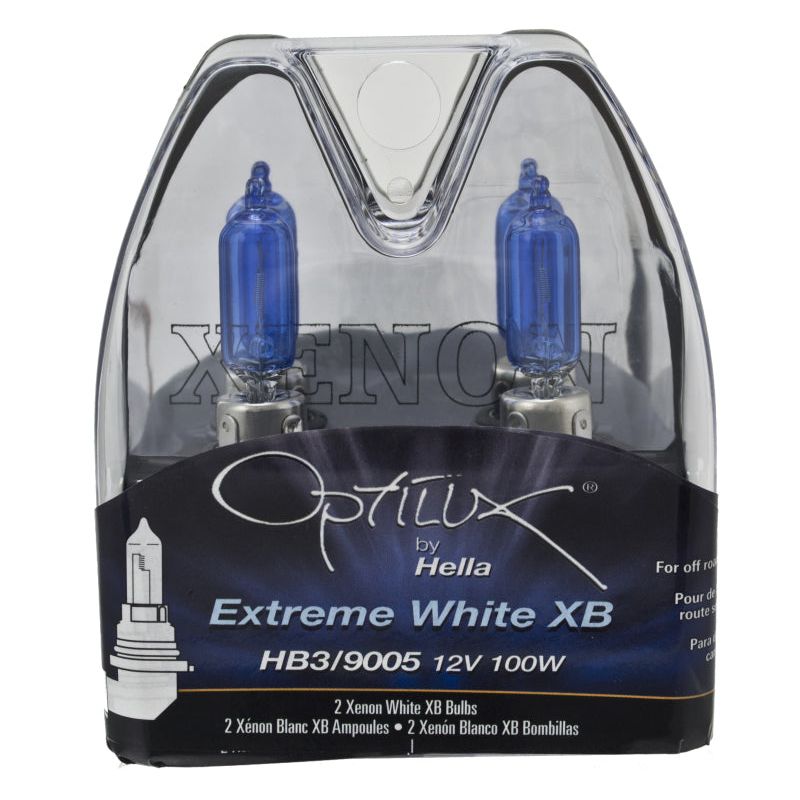 Hella LAH71070347 - HELLAH71070347 - Hella HB3 9005 12V 100W Xenon White XB Bulb (Pair) - Shipped in Europe - Tuningsupply.com
