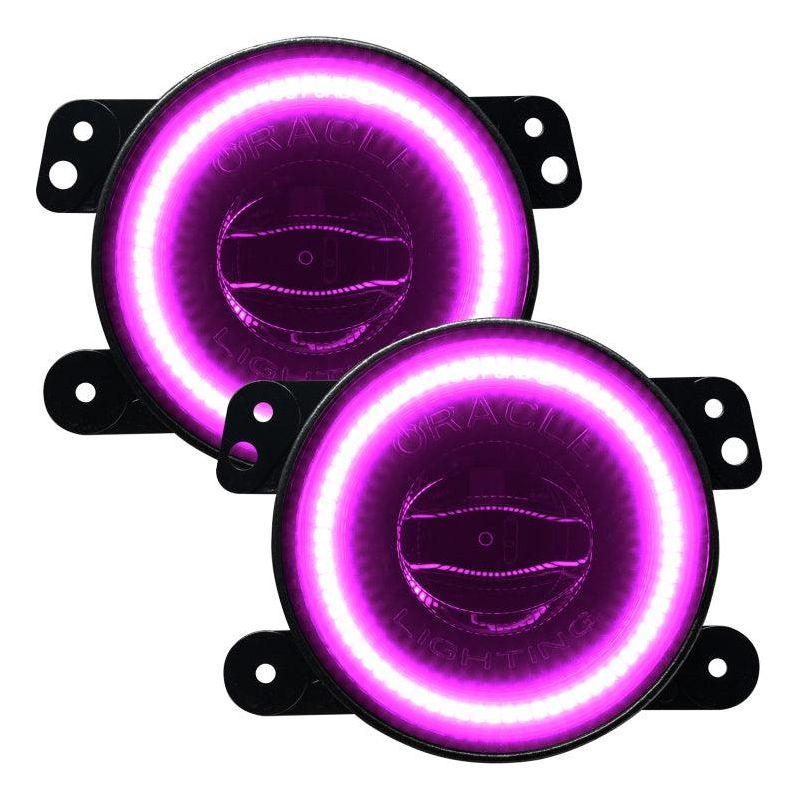 ORACLE Lighting 5846-332 - ORL5846-332 - Oracle Jeep Wrangler JK/JL/JT High Performance W LED Fog Lights - ColorSHIFT - Dynamic - Shipped in Europe - Tuningsupply.com