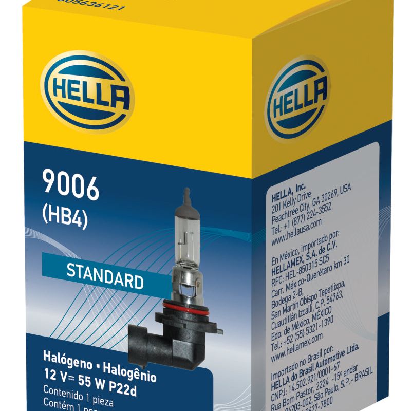 Hella LA9006 - HELLA9006 - Hella 9006 12V 55W Halogen Bulb - Shipped in Europe - Tuningsupply.com