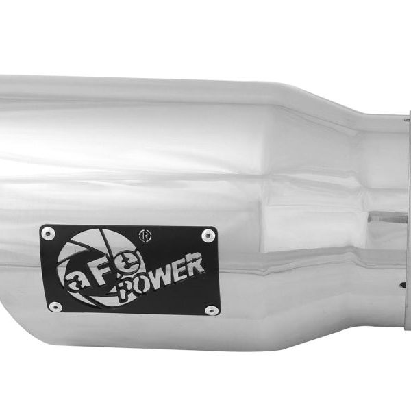 aFe 49T50702-P12 - AFE49T50702-P12 - aFe Diesel Exhaust Tip Bolt On Black 5in Inlet x 7in Outlet x 12in - Right - Shipped in Europe - Tuningsupply.com