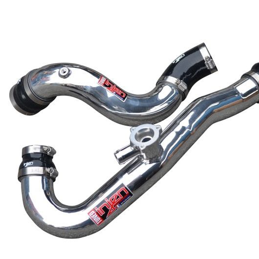 Injen SES9200ICP - INJSES9200ICP - Injen 15-19 Ford Mustang 2.3L EcoBoost Aluminum Intercooler Piping Kit - Polished - Shipped in Europe - Tuningsupply.com