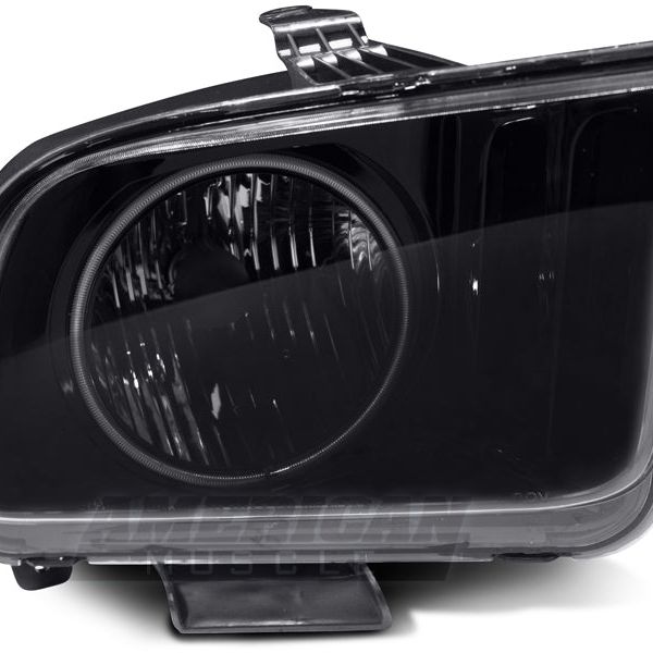 Raxiom 49121 - RAX49121 - Raxiom 05-09 Ford Mustang GT V6 Axial Series CCFL Halo Projector Headlight- Blk Housing (Smkd Lens) - Shipped in Europe - Tuningsupply.com