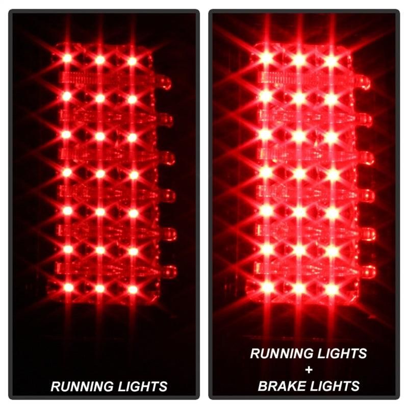 SPYDER 5013064 - SPY5013064 - xTune Hummer H3 06-09 ( Non H3T ) LED Tail Lights Smoke ALT-ON-HH306-LED-SM - Shipped in Europe - Tuningsupply.com