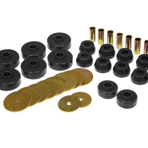 Prothane 18-102-BL - PRO18-102-BL - Prothane 84-88 Toyota 4Runner Body Mount Kit - Black - Shipped in Europe - Tuningsupply.com