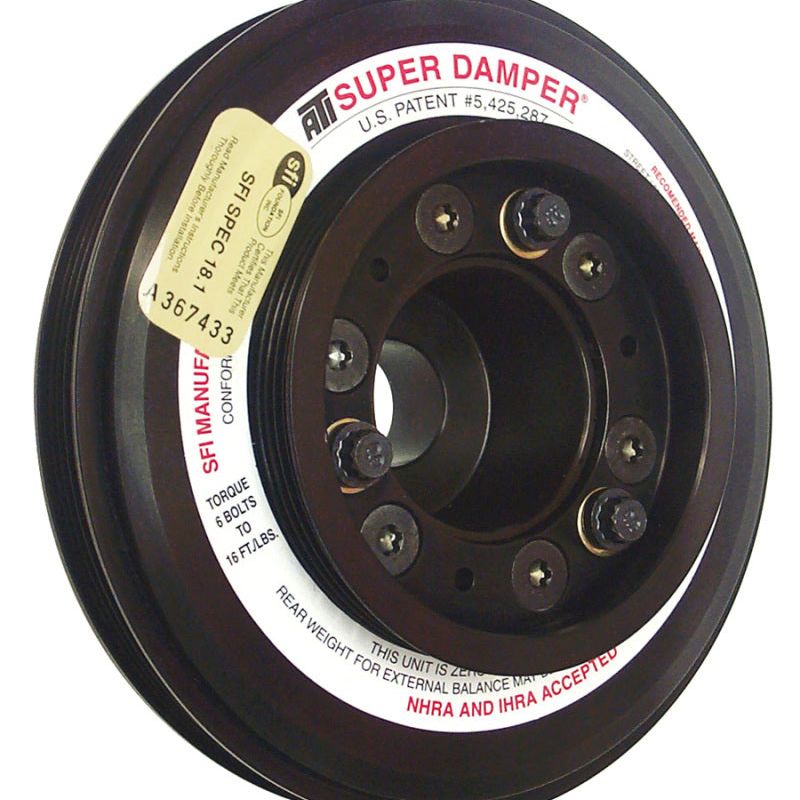 ATI ATI917752 - APPATI917752 - ATI Damper - 7.45in - Alum - (3) 4 Grv - Nissan RB26 R32 - 1000 HP - 2 Ring - 1Pc - Shipped in Europe - Tuningsupply.com