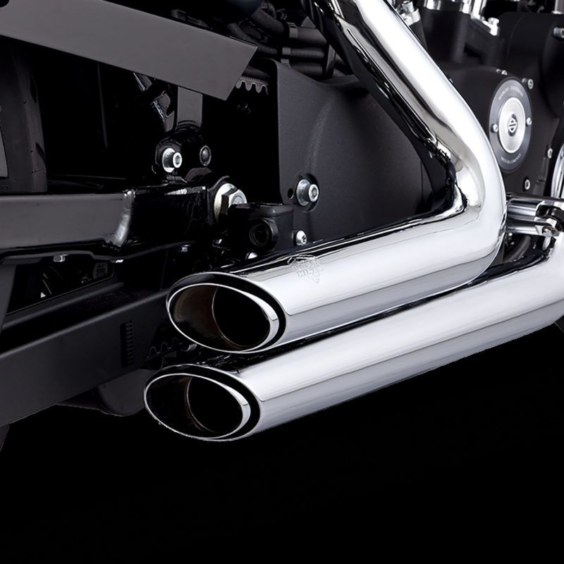 Vance and Hines 17333 - VAH17333 - Vance & Hines 18-22 Harley-Davidson Softail Shortshots Staggered PCX Full System Exhaust - Shipped in Europe - Tuningsupply.com