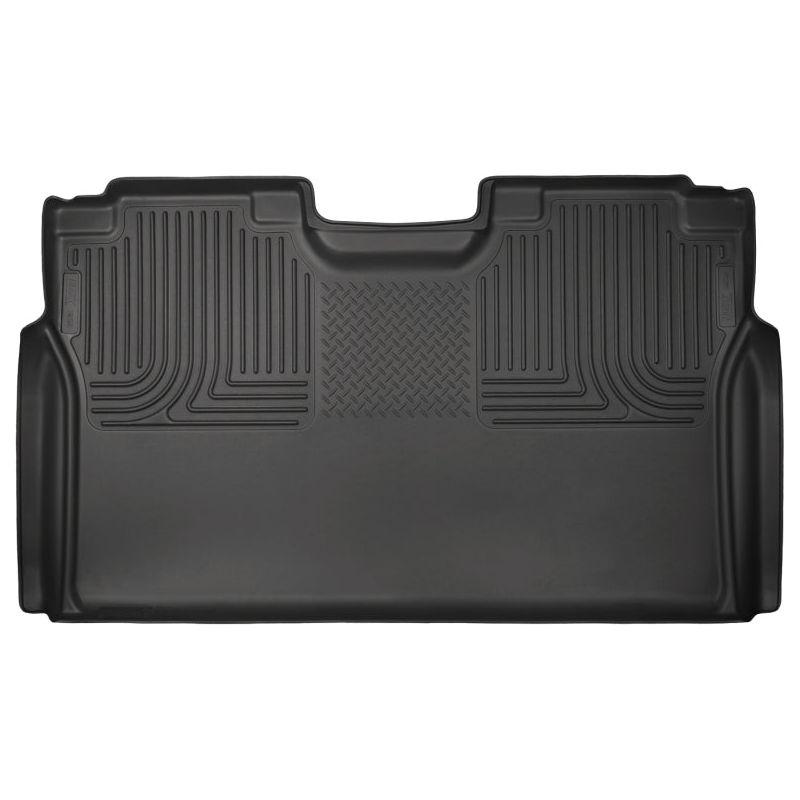 Husky Liners 19371 - HSL19371 - Husky Liners 15-23 Ford F-150 SuperCrew Cab WeatherBeater Black 2nd Seat Floor Liner - Shipped in Europe - Tuningsupply.com