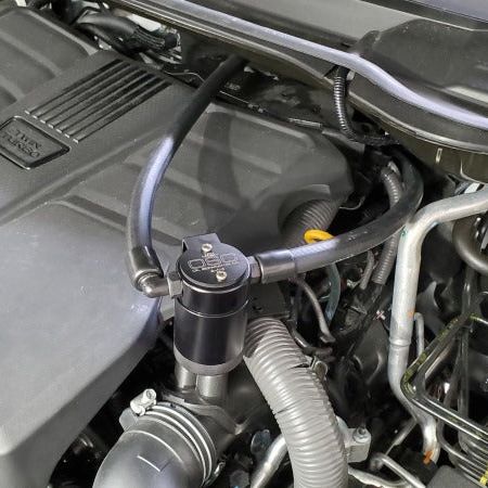 J&L 3115D-B - JLT3115D-B - J&L 22-25 Toyota Tundra, 23-25 Sequoia 3.5L Turbo Oil Separator 3.0 Driver Side - Black Anodized - Shipped in Europe - Tuningsupply.com