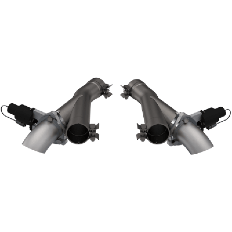 QTP 527112 - QTP527112 - 2012-2022 Jeep Grand Cherokee SRT Trackhawk Dodge Durango SRT QTP Aggressor Cutout Pipes - Shipped in Europe - Tuningsupply.com