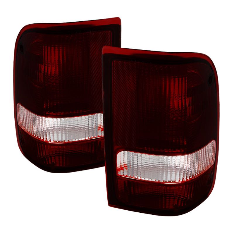 SPYDER 9030574 - SPY9030574 - xTune Ford Ranger 93-97 OE Style Tail Lights Red Smoked ALT-JH-FR93-OE-RSM - Shipped in Europe - Tuningsupply.com