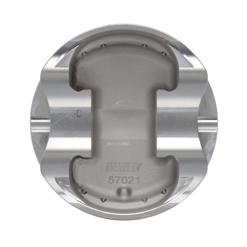 Manley Performance 612102C-4 - MAN612102C-4 - Manley 04+ Subaru WRX STi (EJ257) STD Stroke 99.75mm +.25mm Bore 9.8:1 Dish Piston Set with Rings - Shipped in Europe - Tuningsupply.com