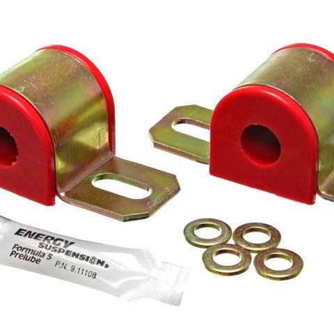Energy Suspension 9.5108R - ENG9.5108R - Energy Suspension 92-95 Honda Civic/CRX Red 22mm Front Sway Bar Bushings - Shipped in Europe - Tuningsupply.com