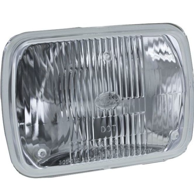 Hella LA003427291 - HELLA003427291 - Hella Vision Plus 8in x 6in Sealed Beam Conversion Headlamp - Single Lamp - Shipped in Europe - Tuningsupply.com