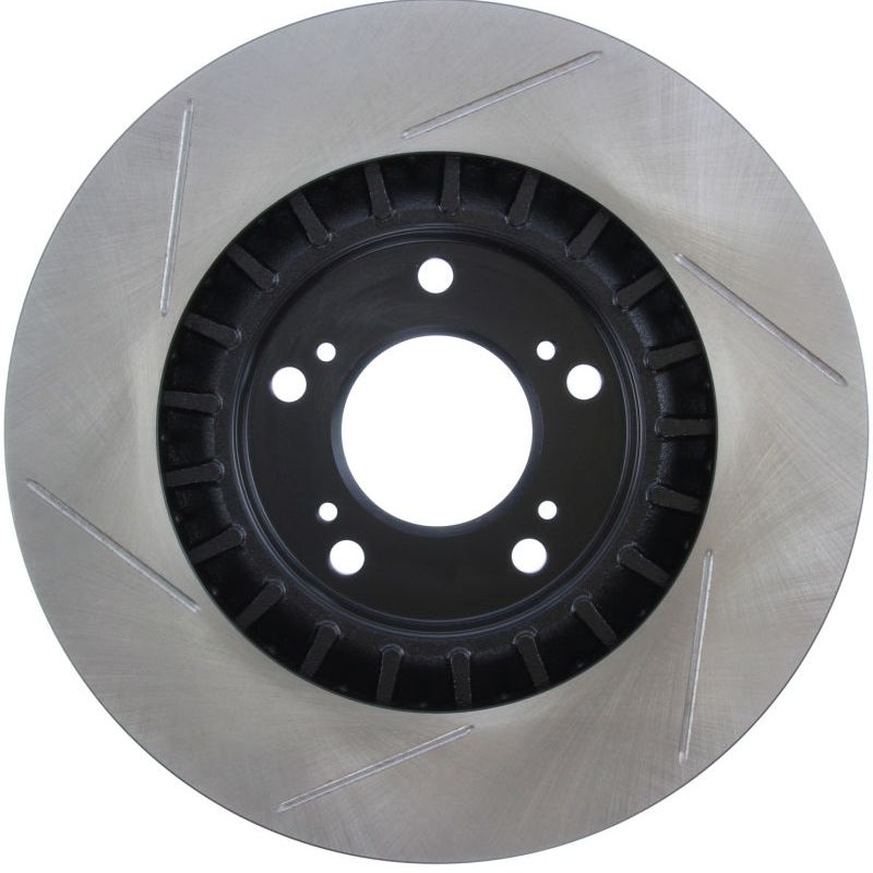 Stoptech 126.40048SL - STO126.40048SL - StopTech Power Slot SportStop 00-06 Honda S2000 Slotted Front Left Rotor - Shipped in Europe - Tuningsupply.com