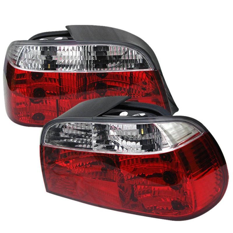 SPYDER 5000651 - SPY5000651 - Spyder BMW E38 7-Series 95-01 Crystal Tail Lights Red Clear ALT-YD-BE3895-RC - Shipped in Europe - Tuningsupply.com