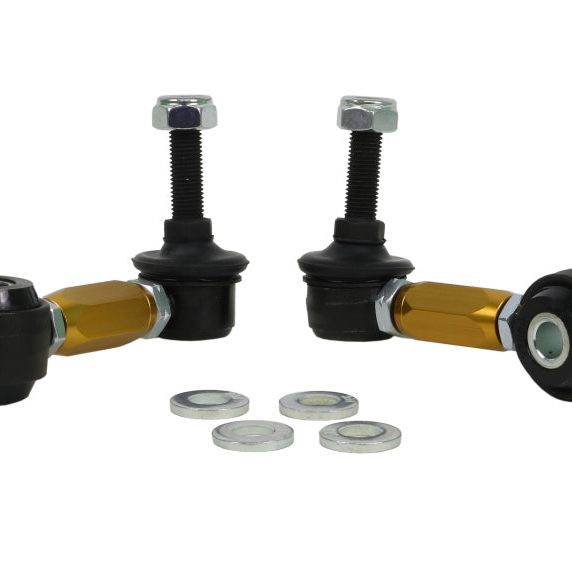 Whiteline KLC203 - WHLKLC203 - Whiteline 90-97 Mazda Miata Adjustable Front Sway Bar Links - Shipped in Europe - Tuningsupply.com