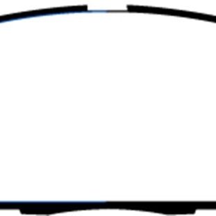 EBC DP21254 - EBCDP21254 - EBC 07-11 Acura CSX (Canada) 2.0 Type S Greenstuff Front Brake Pads - Shipped in Europe - Tuningsupply.com