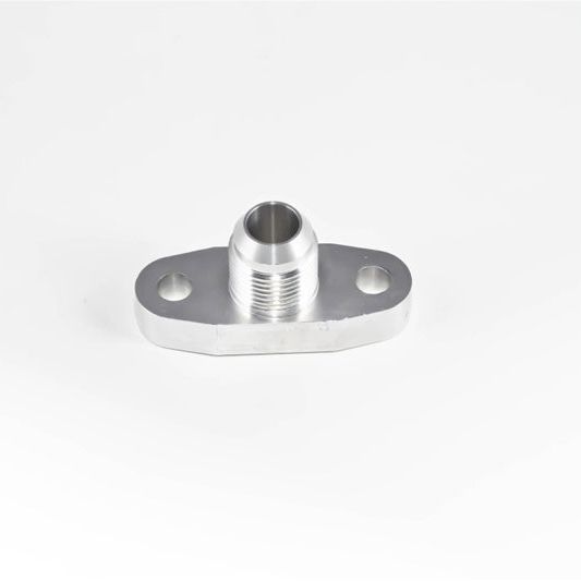 Torque Solution TS-UNI-009 - TQSTS-UNI-009 - Torque Solution Billet Oil Drain Flange w/ Integrated -10 Flare: Universal T3/T4 & PTE Turbos - Shipped in Europe - Tuningsupply.com