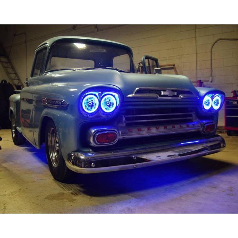 ORACLE Lighting 6904-333 - ORL6904-333 - Oracle Pre-Installed Lights 5.75 IN. Sealed Beam - ColorSHIFT Halo - Shipped in Europe - Tuningsupply.com