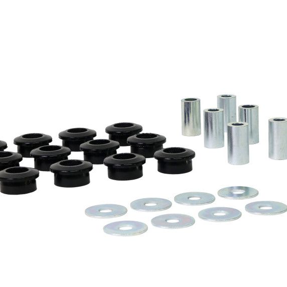 Whiteline KSK124 - WHLKSK124 - Whiteline 00-04 Subaru Legacy GT / 00-09 Subaru Outback Rear Control Arm Bushing Service Kit - Shipped in Europe - Tuningsupply.com