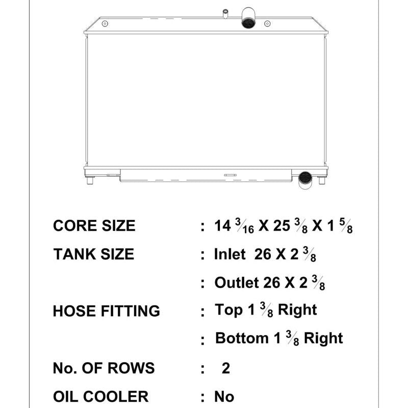 CSF 3164 - CSF3164 - CSF 04-08 Mazda RX-8 Radiator - Shipped in Europe - Tuningsupply.com