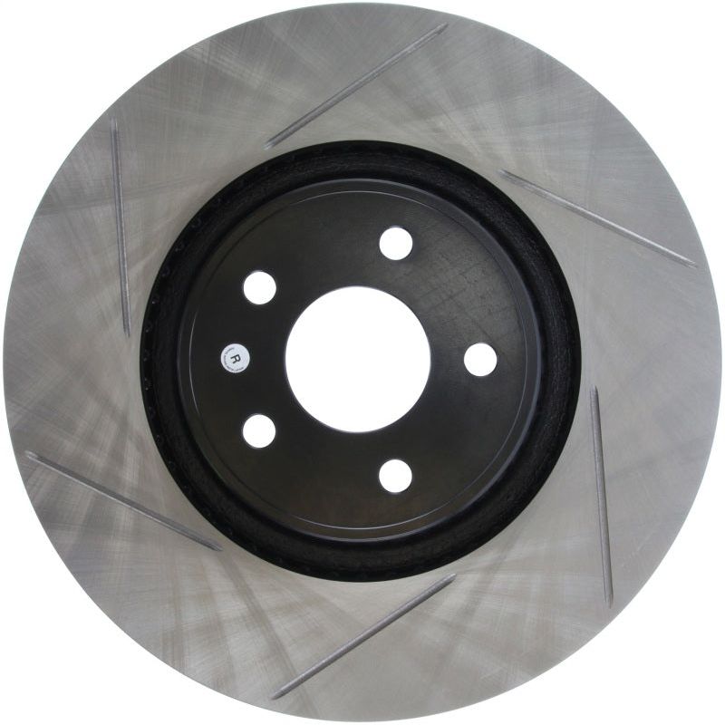 Stoptech 126.65146SR - STO126.65146SR - StopTech 14.5+ Ford Focus ST Front Right Slotted Performance Rotor - Shipped in Europe - Tuningsupply.com