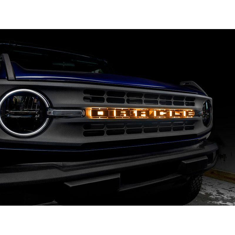 ORACLE Lighting 3141-B-005 - ORL3141-B-005 - ORACLE Lighting Universal Illuminated LED Letter Badges - Matte Blk Surface Finish - B - Shipped in Europe - Tuningsupply.com