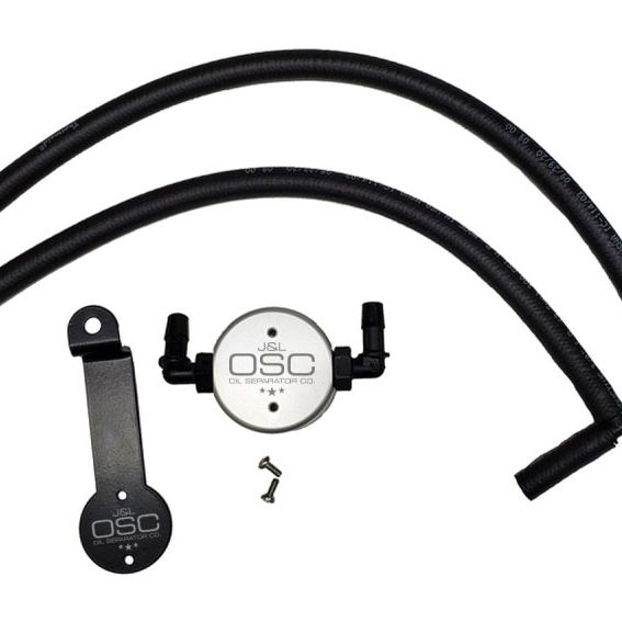 J&L 3107D-C - JLT3107D-C - J&L 05-24 Toyota 4Runner 4.0L Driver Side Oil Separator 3.0 - Clear Anodized - Shipped in Europe - Tuningsupply.com